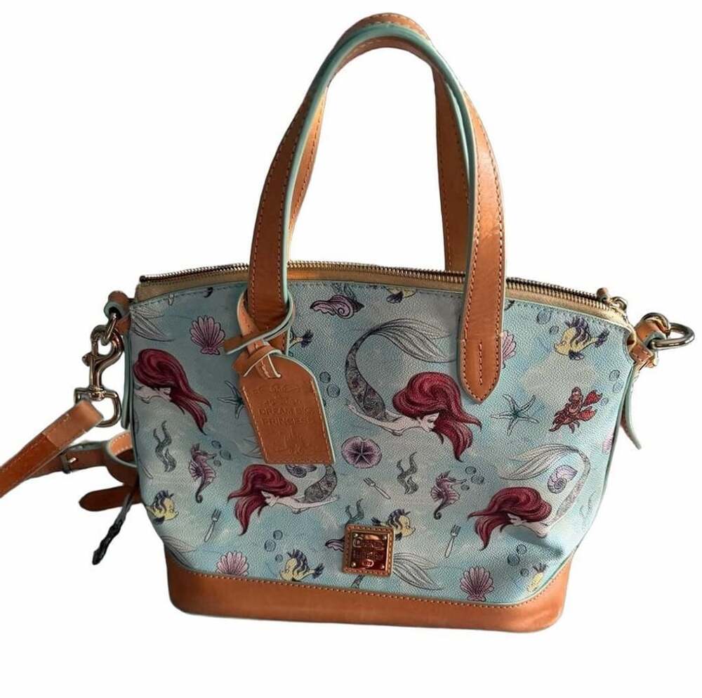 Dooney & Bourke Disney Princess Ariel 19 Domed Satchel Bag